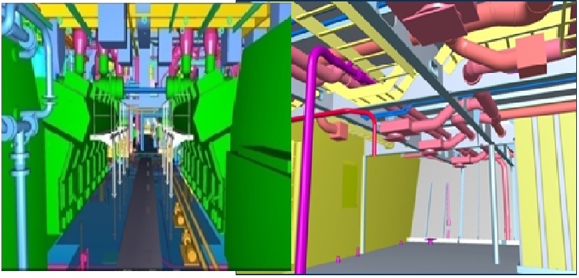 3D CADによる配管艤装設計から取付図・一品図作成